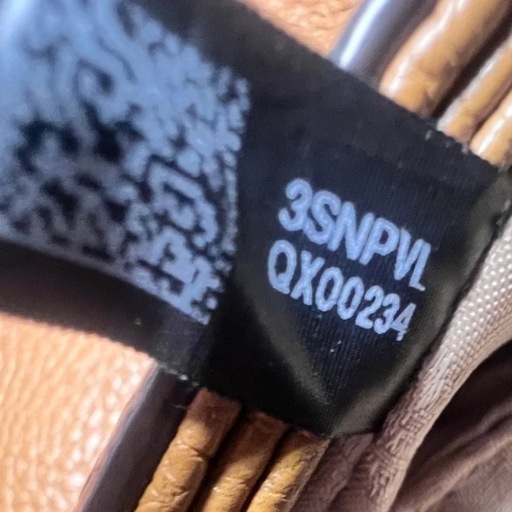 Michael Kors Bedford Flap Shoulder Crossbody Bag Purse Pebbled Leather Brown‎